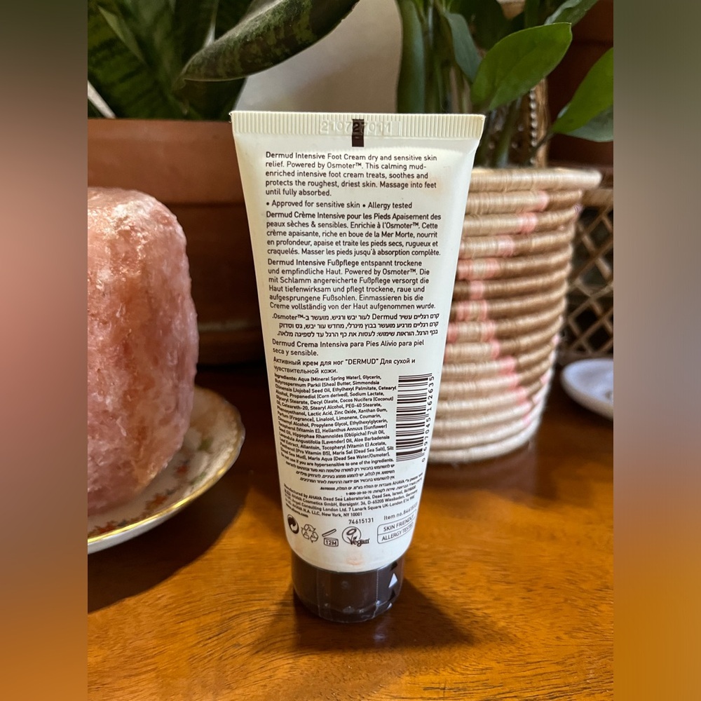 AHAVA dermud intensive foot cream - Picture 2 of 10